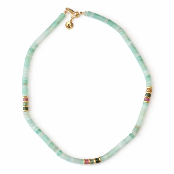 Motto Aventurin Taşı ve Turmalin Taşı Kolye (Aventurin Taşı)