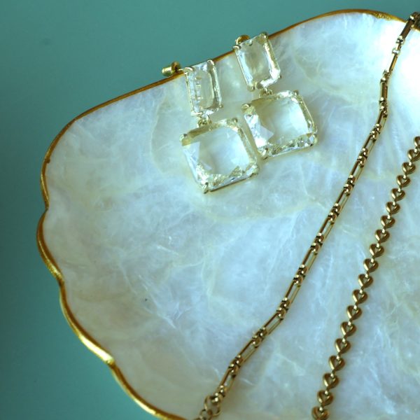 Ahenk Kristal Taşlı Küpe3