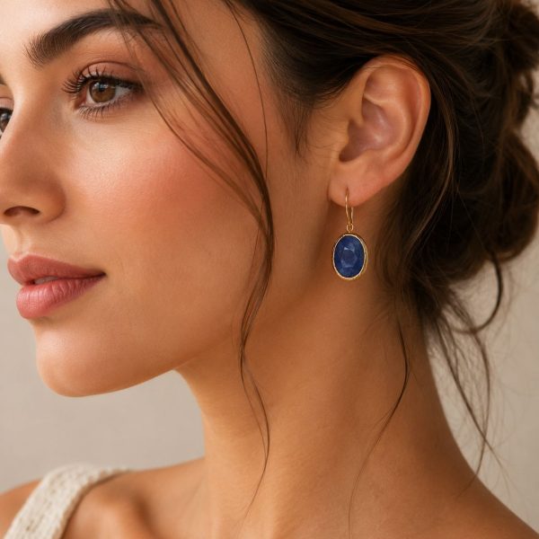 Zemheri Lapis Lazuli Küpe