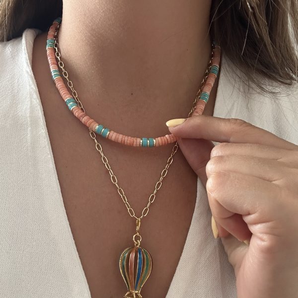 Noa Mercan ve Turkuaz Taşı Kolye5