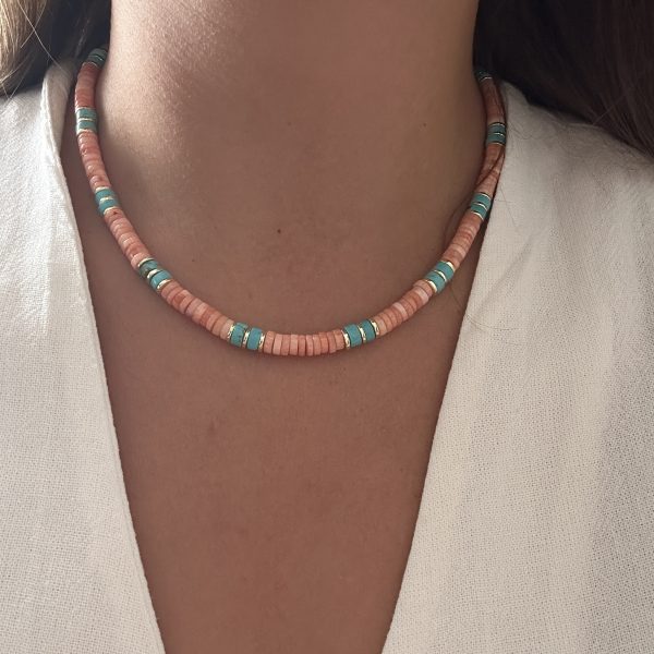 Noa Mercan ve Turkuaz Taşı Kolye4