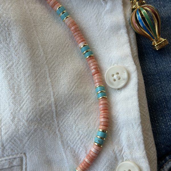 Noa Mercan ve Turkuaz Taşı Kolye3