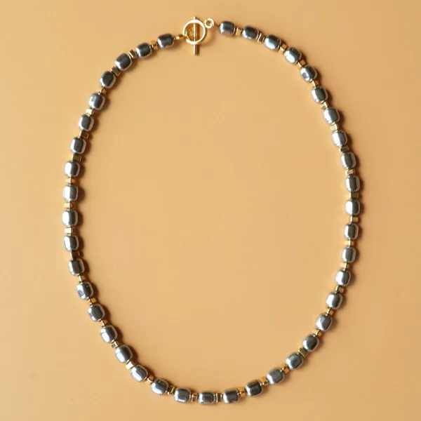 Argentum – Silver Hematit Kolye