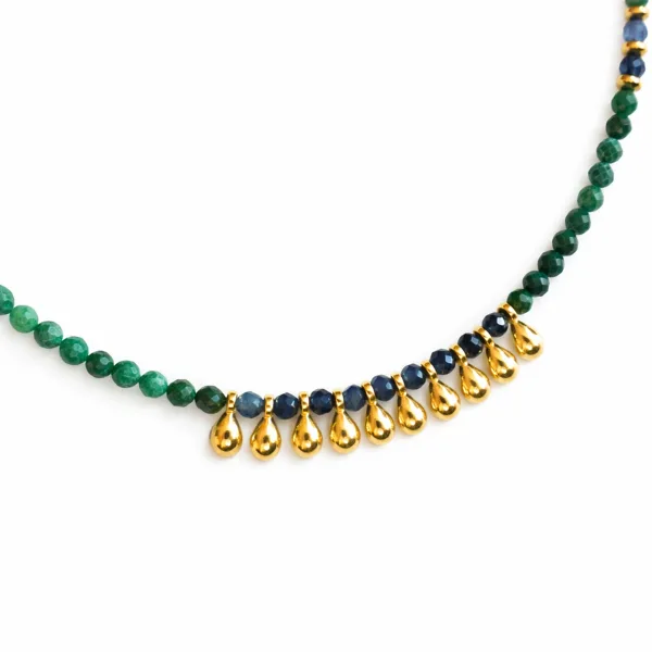 Solara Verde Zümrüt Kolye