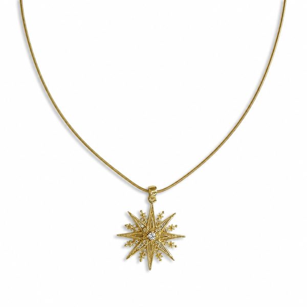 Gold Star Çelik Kolye